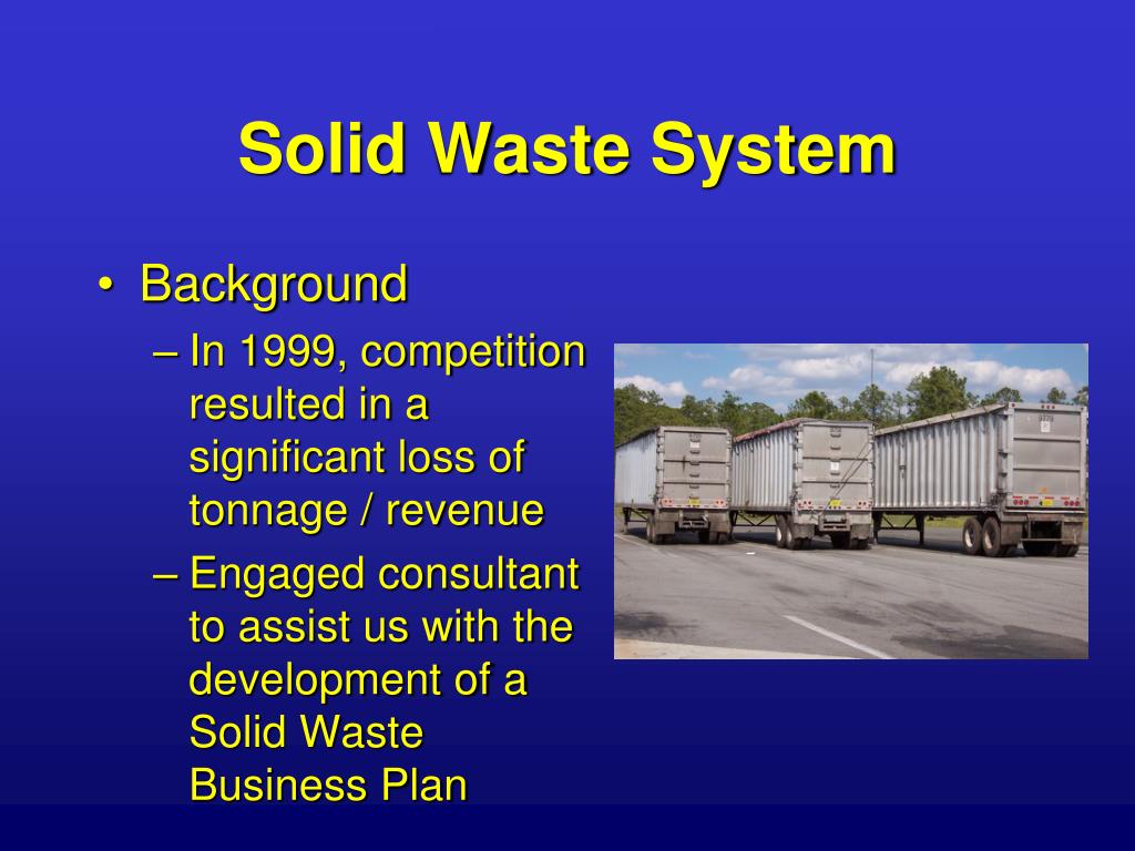 PPT Utilities Department Solid Waste System Tipping Fees PowerPoint