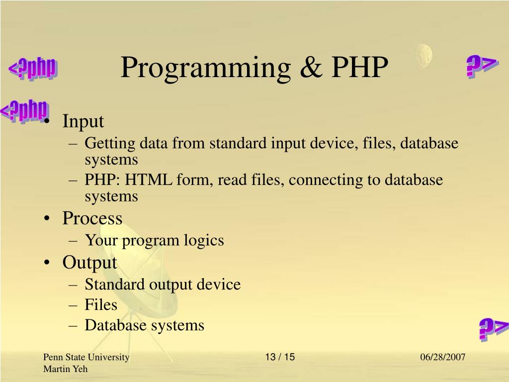 PPT PHP Overview PowerPoint Presentation, free download ID7006719