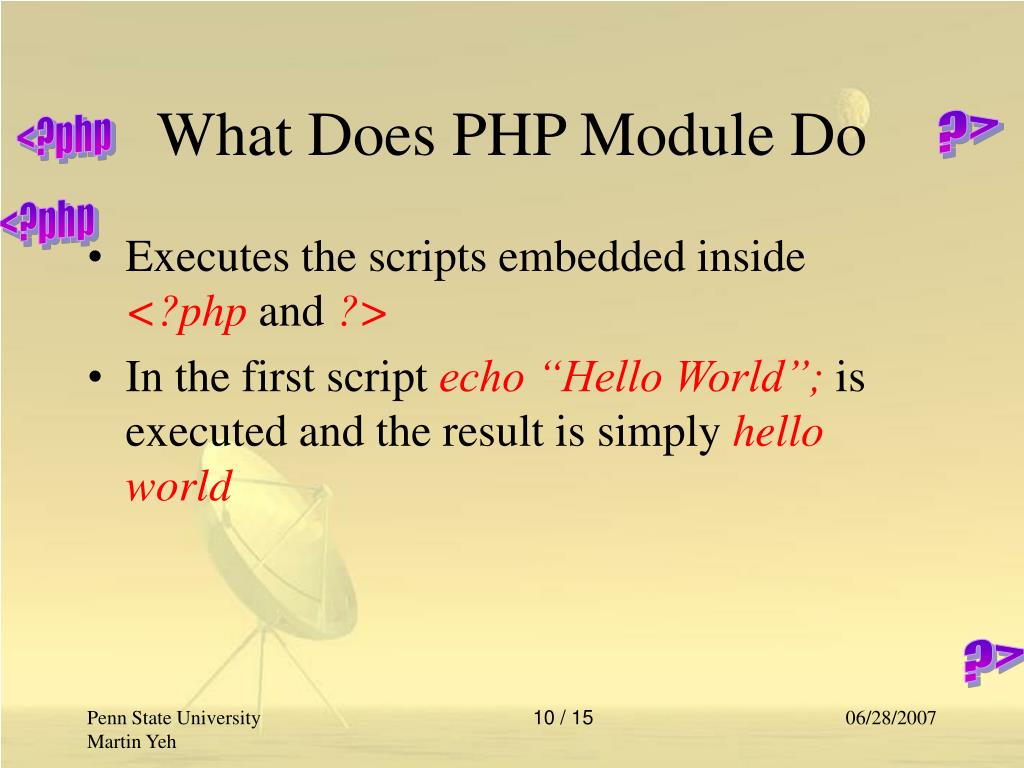 PPT PHP Overview PowerPoint Presentation, free download ID7006719