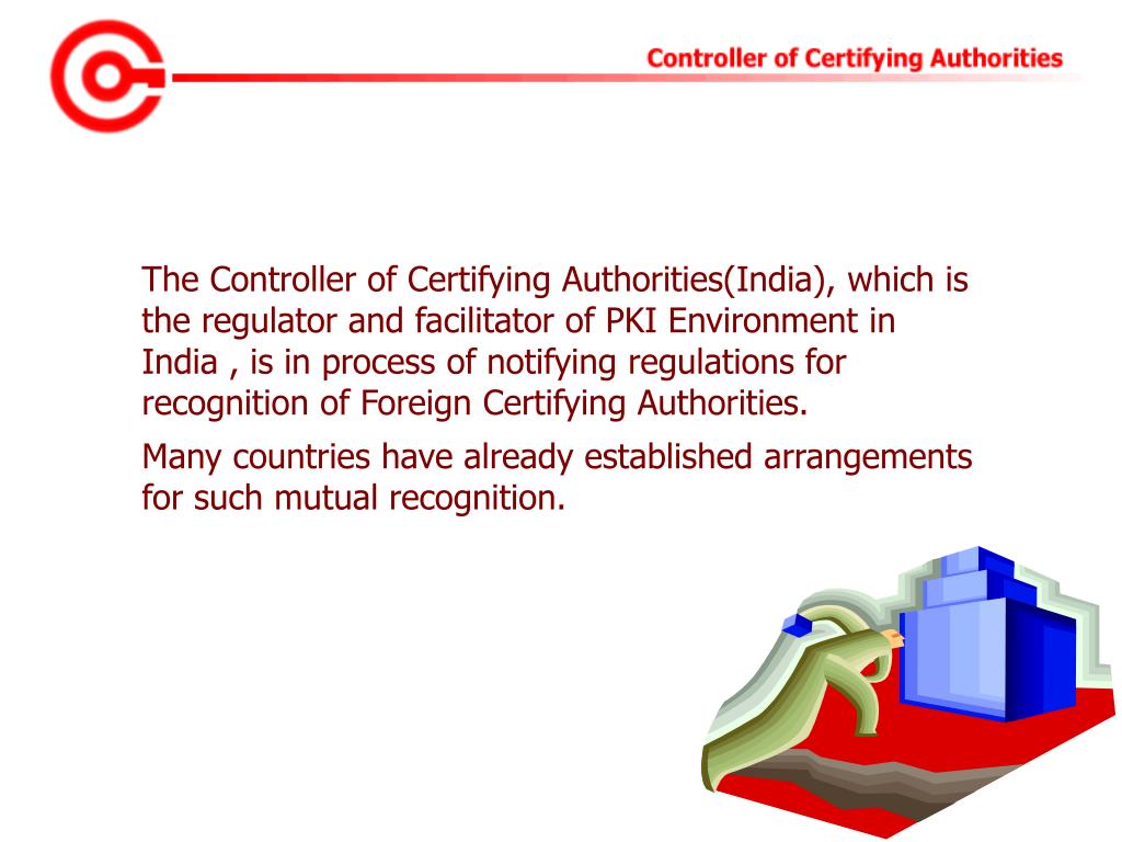 PPT Controller of Certifying Authorities(CCA) Ministry of
