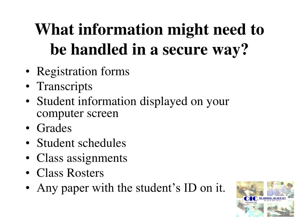 PPT What you should know about FERPA PowerPoint Presentation, free