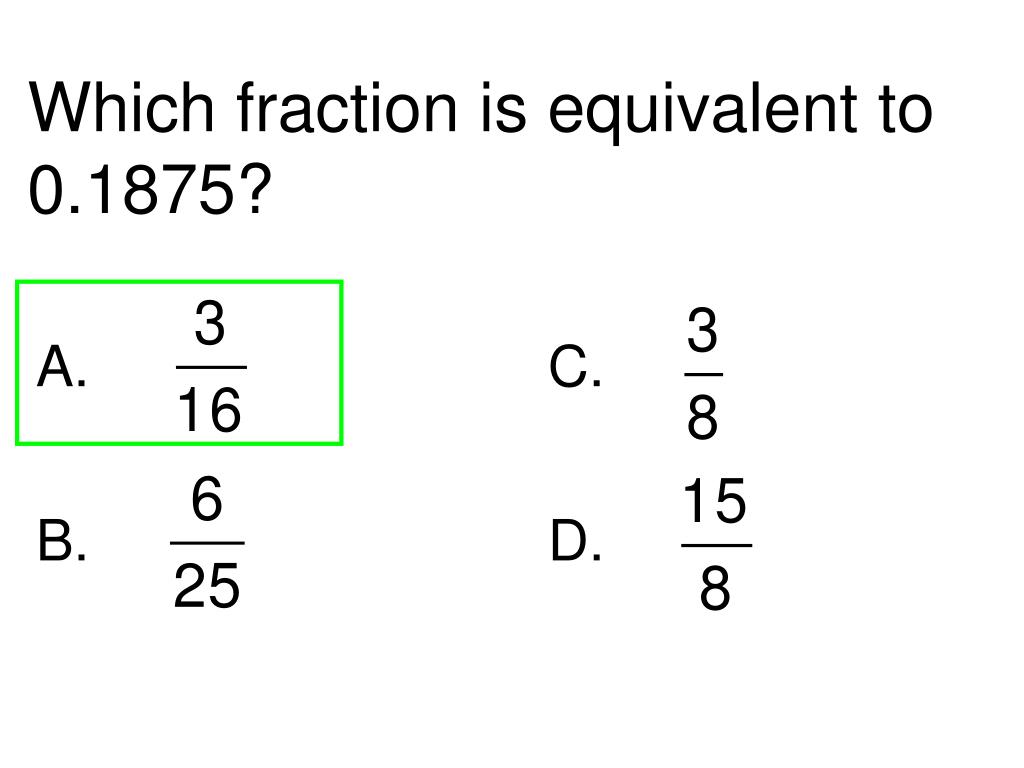 PPT Which set of decimals is in order from least to greatest