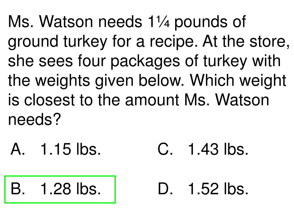 PPT Which set of decimals is in order from least to greatest