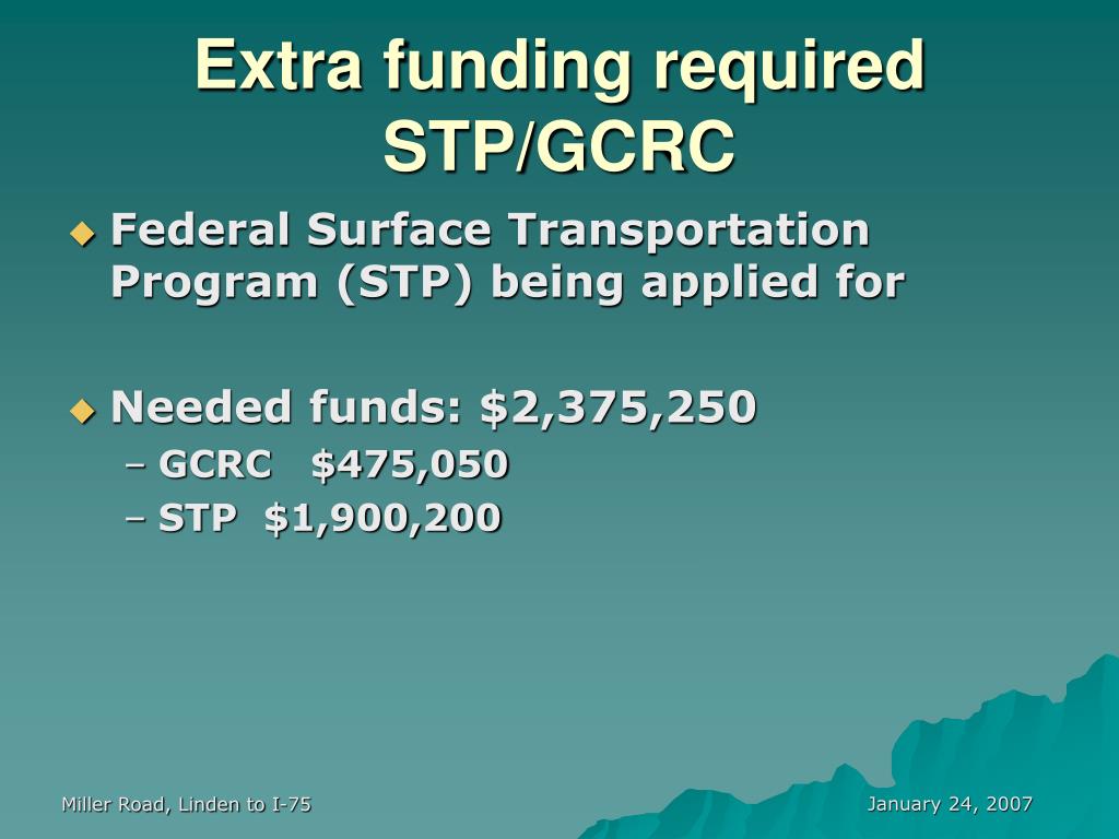 PPT Miller Road Project Linden Rd to I75 PowerPoint Presentation