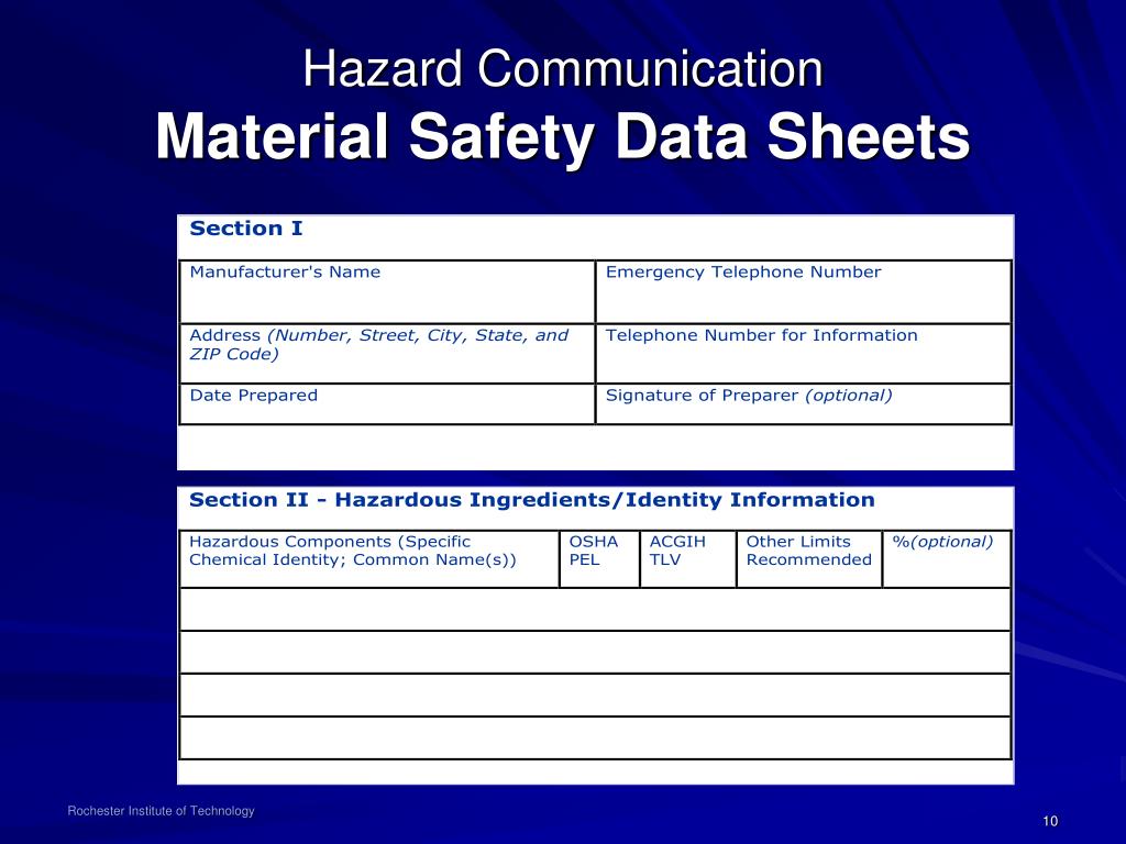 PPT Hazard Communication PowerPoint Presentation, free