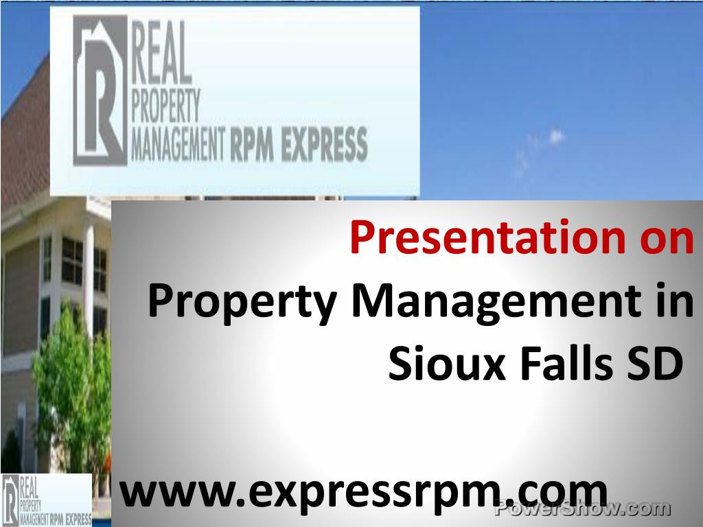 PPT Real Property Management Express PowerPoint Presentation, free