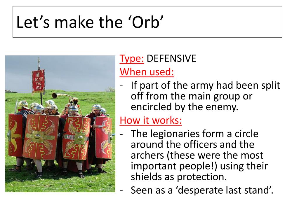 PPT Why was the Roman army so successful in battle? PowerPoint