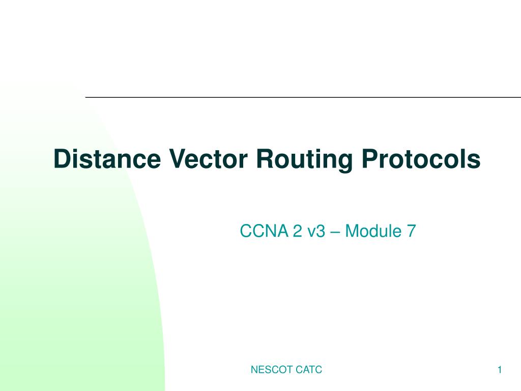 PPT Distance Vector Routing Protocols PowerPoint Presentation, free