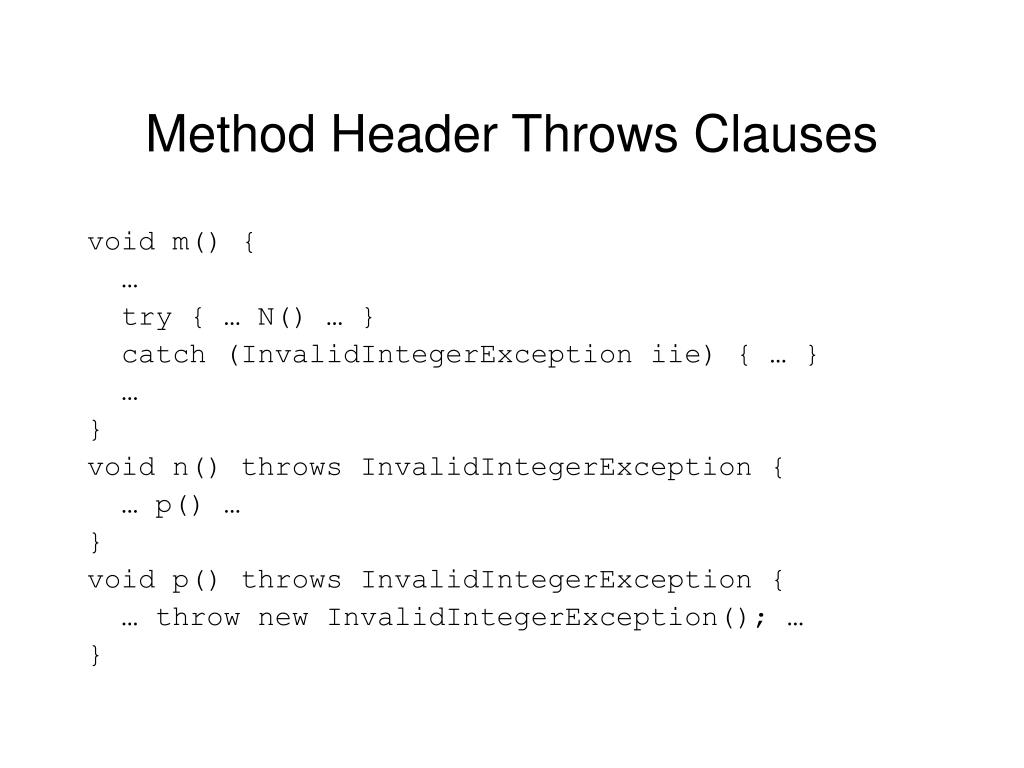 PPT Chapter 12 Inheritance and Exceptions PowerPoint Presentation, free download ID7043414
