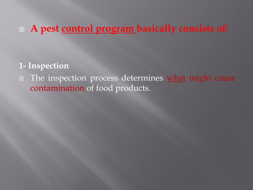 PPT Pest Control in food industries PowerPoint Presentation, free