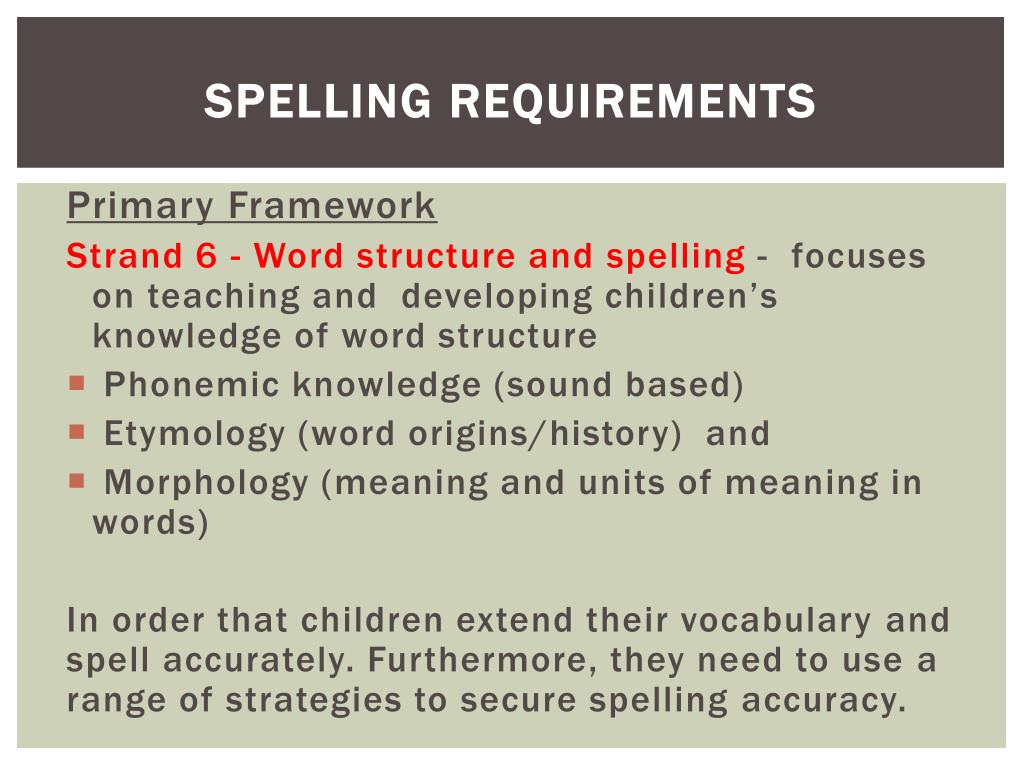 PPT Spelling in KS2 PowerPoint Presentation, free download ID7043831