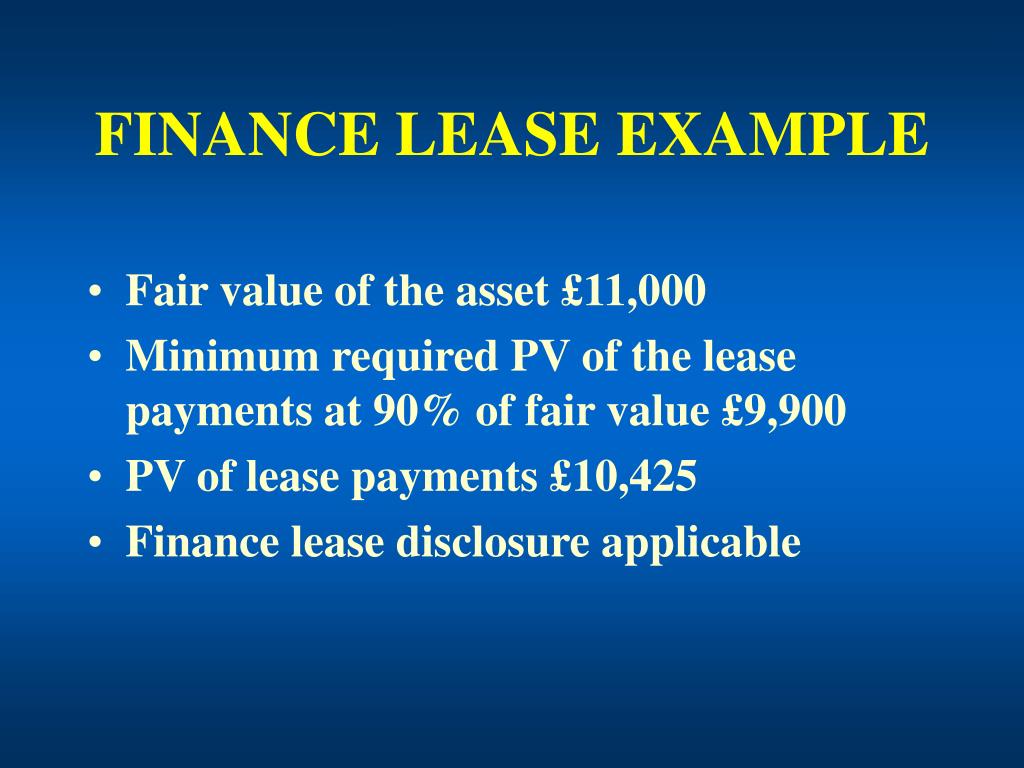 PPT LEASING OF ASSETS PowerPoint Presentation, free download ID7045370