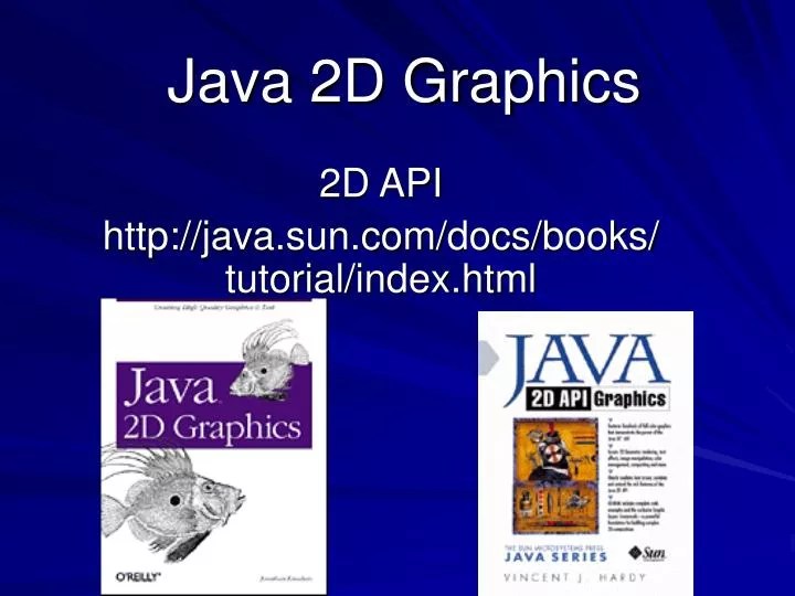 PPT Java 2D Graphics PowerPoint Presentation, free download ID7047037