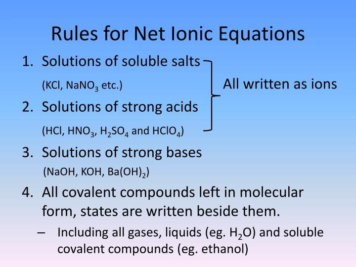 PPT Double Displacement Rxns PowerPoint Presentation ID7047753