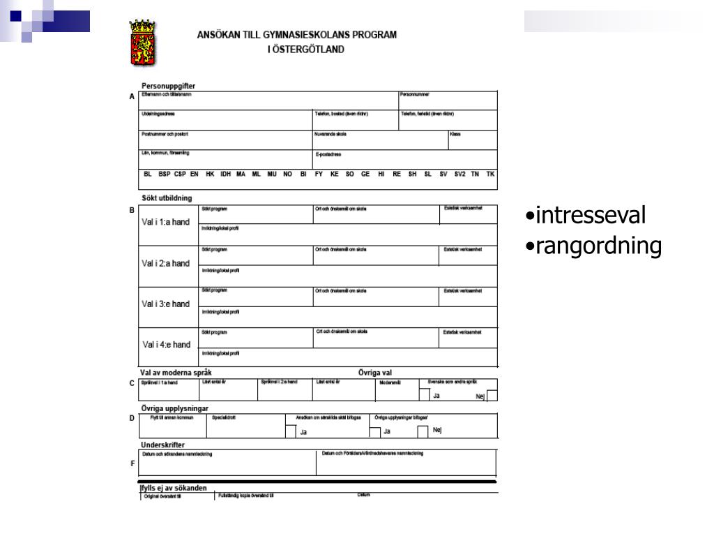 PPT Gymnasievalet 2013 PowerPoint Presentation, free download ID
