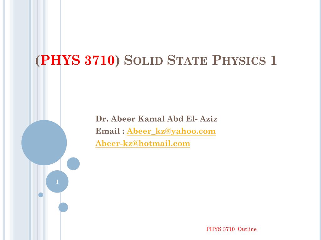Problems And Solutions In Solid State Physics by S.O. Pillai