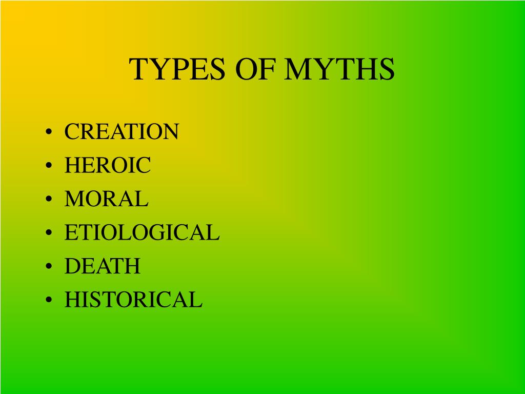 PPT What is a myth? What is a legend? PowerPoint Presentation, free