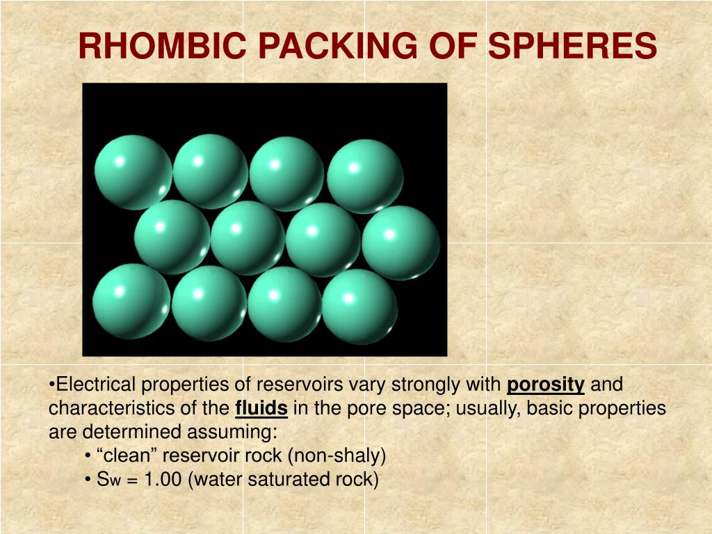 PPT Electrical Properties of Reservoir Rocks PowerPoint Presentation
