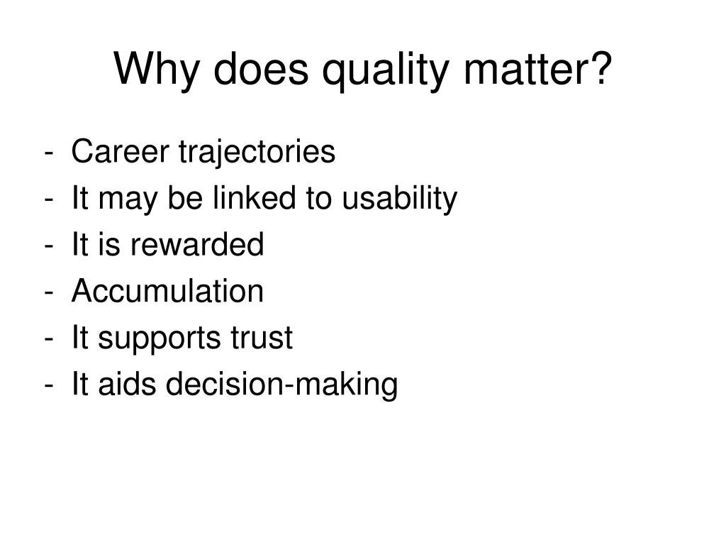 PPT Key Issues in Research Quality PowerPoint Presentation, free