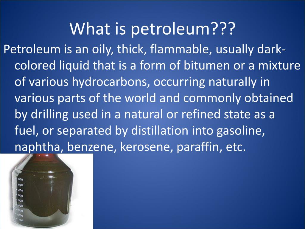 PPT Petroleum PowerPoint Presentation, free download ID7061677