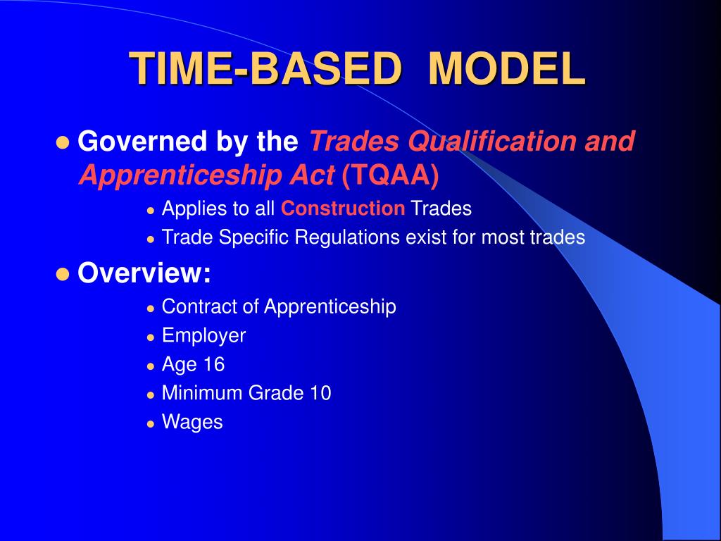 PPT Skilled Trades, Apprenticeship and the Ontario Youth Apprenticeship Program ( OYAP