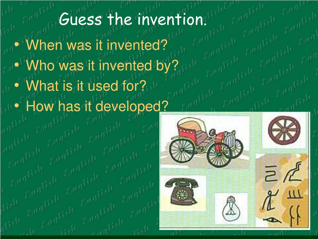 PPT Unit 9 When was it invented? PowerPoint Presentation, free download ID7064585