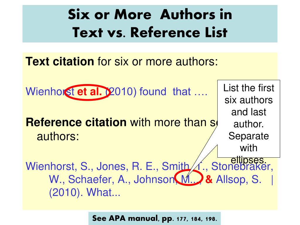 PPT APA Part 1 Test citations PowerPoint Presentation, free