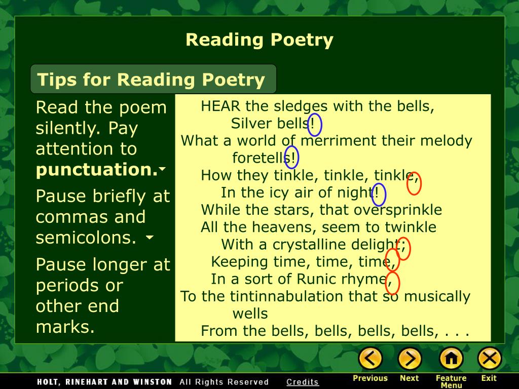 PPT What Is Reading Poetry? Why Learn How to Read a Poem