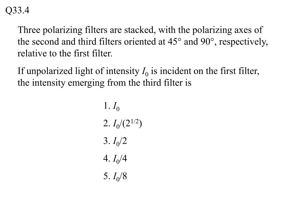 PPT When light passes from vacuum (index of refraction n = 1) into
