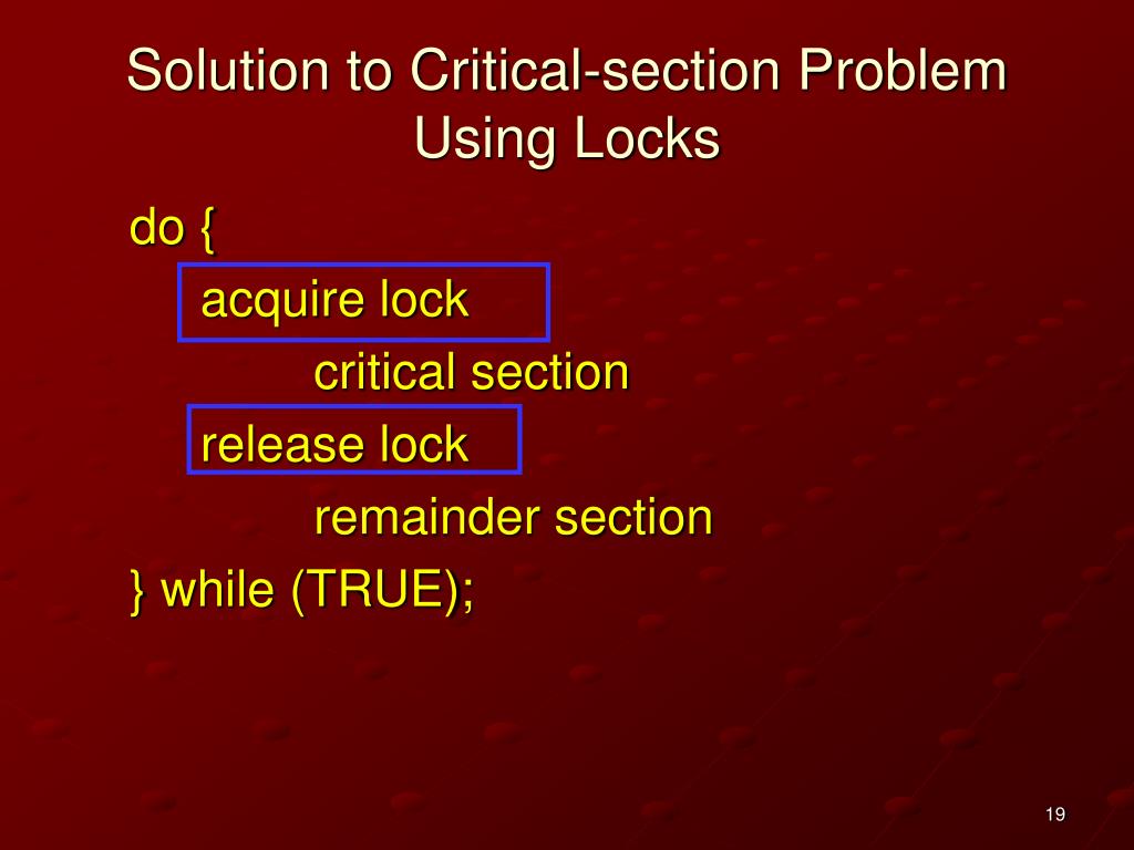 PPT Chapter 6 Process Synchronization PowerPoint Presentation, free