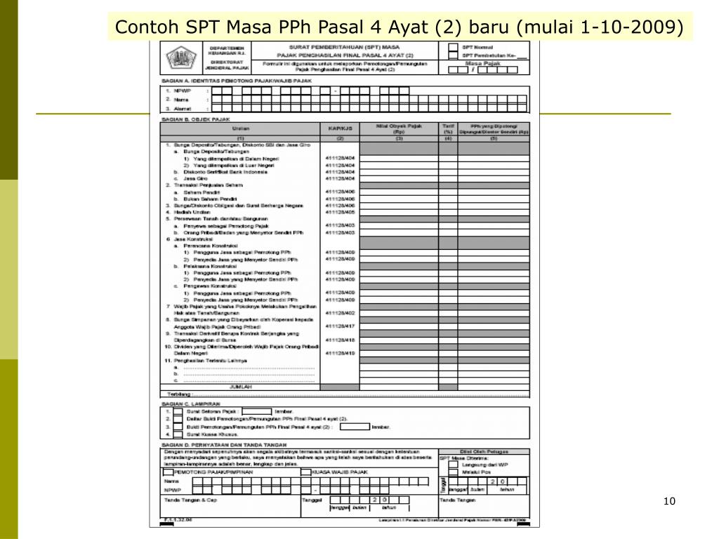 PPT PPh PASAL 4 ayat (2) PowerPoint Presentation, free