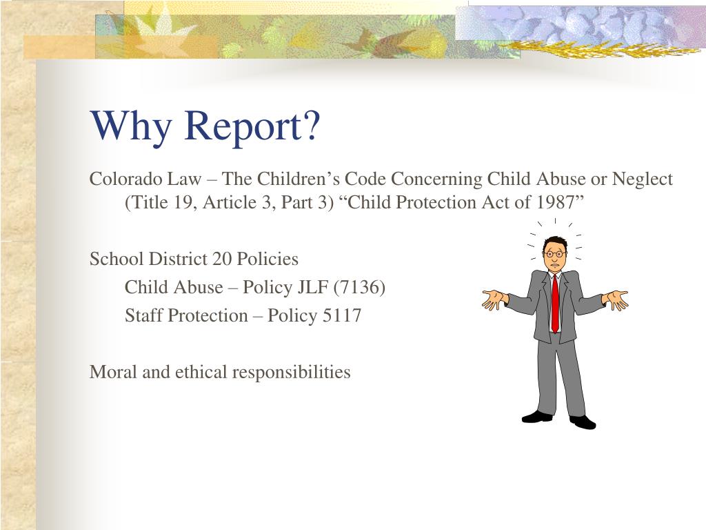 PPT Child Abuse/Neglect Reporting PowerPoint Presentation, free