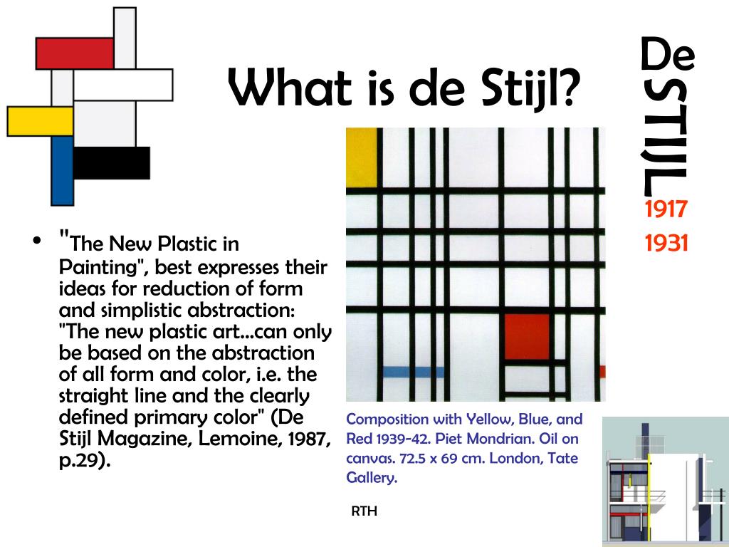 PPT What is de Stijl? PowerPoint Presentation, free download ID7083449