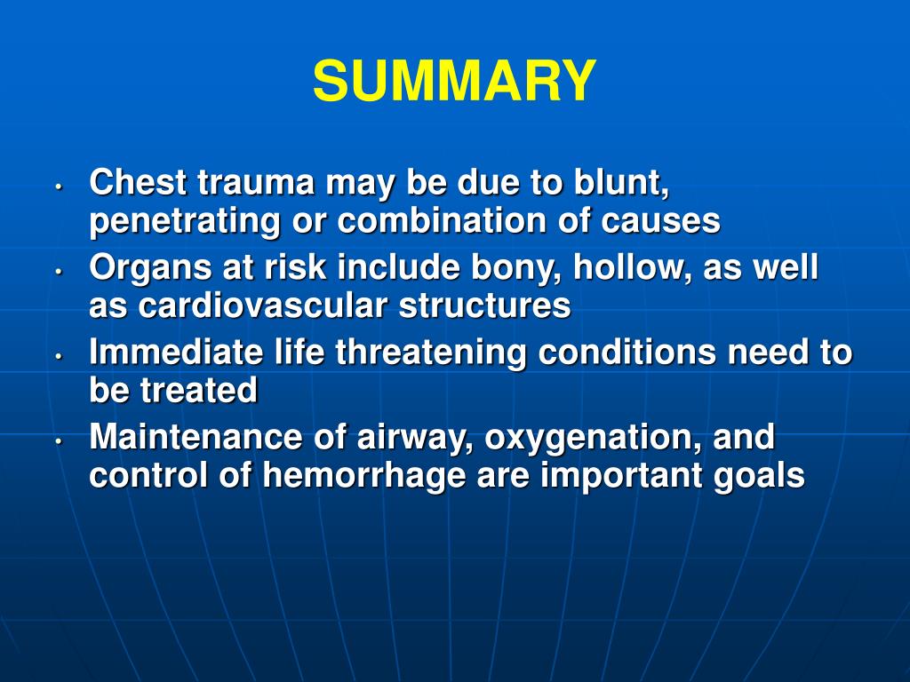 PPT CHEST TRAUMA PowerPoint Presentation, free download ID7083878