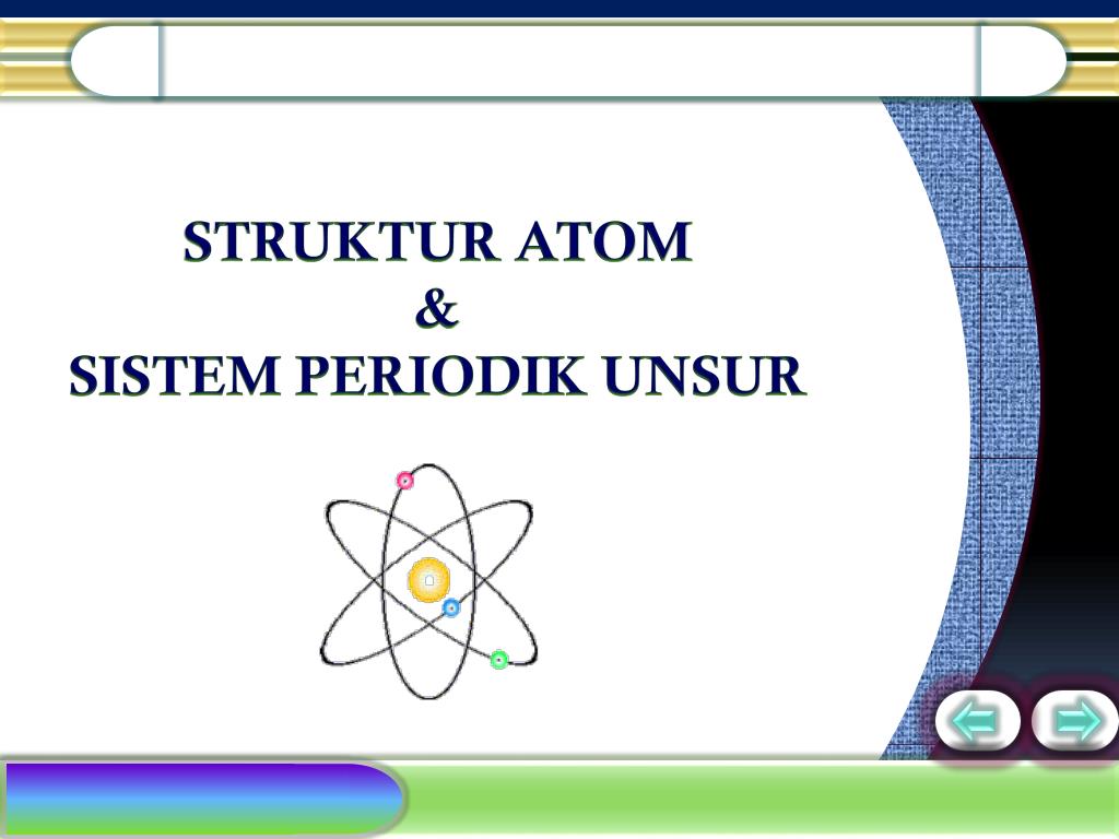 PPT STRUKTUR ATOM & SISTEM PERIODIK UNSUR PowerPoint Presentation
