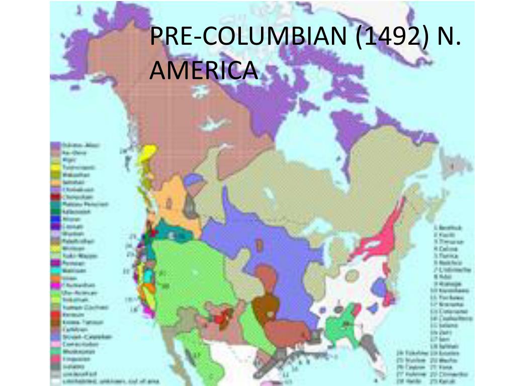 PPT PRECOLUMBIAN (1492) N. AMERICA PowerPoint Presentation, free