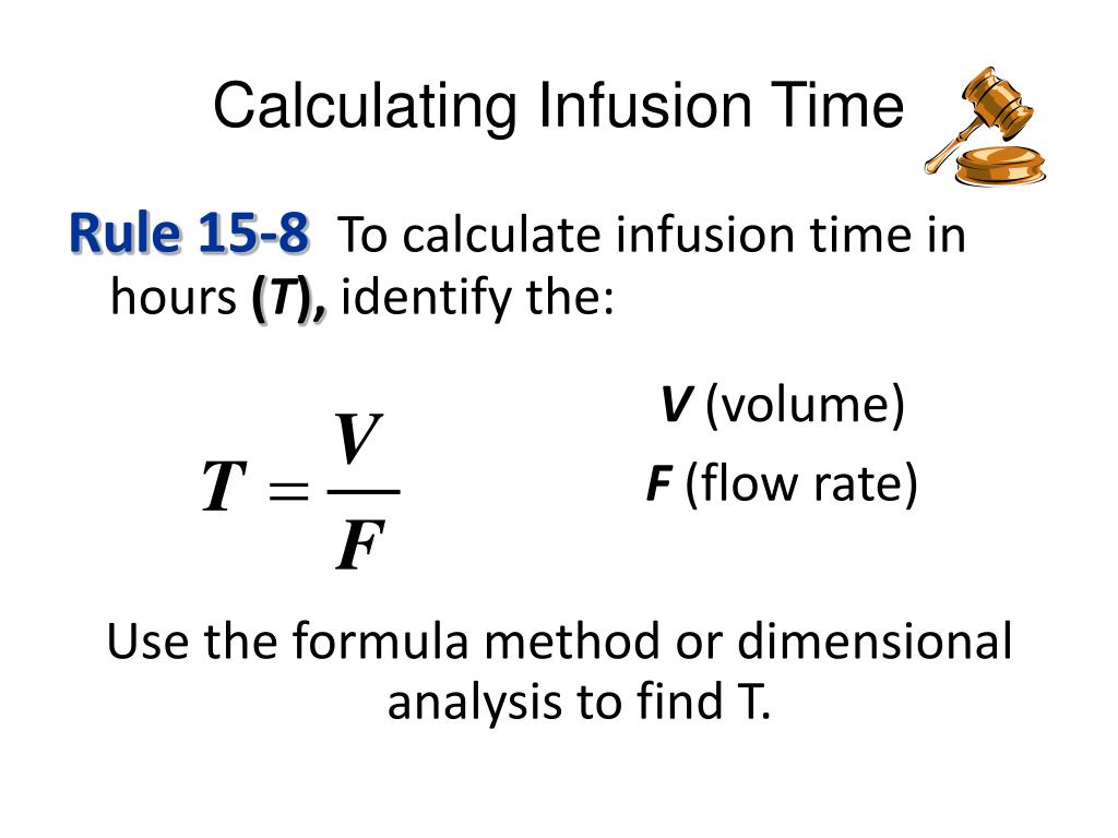 PPT Infusion Time and Volume PowerPoint Presentation, free download