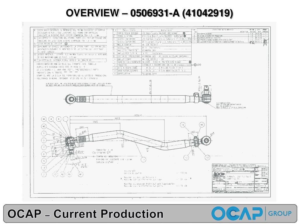 PPT OCAP Chassis Parts PowerPoint Presentation, free download ID