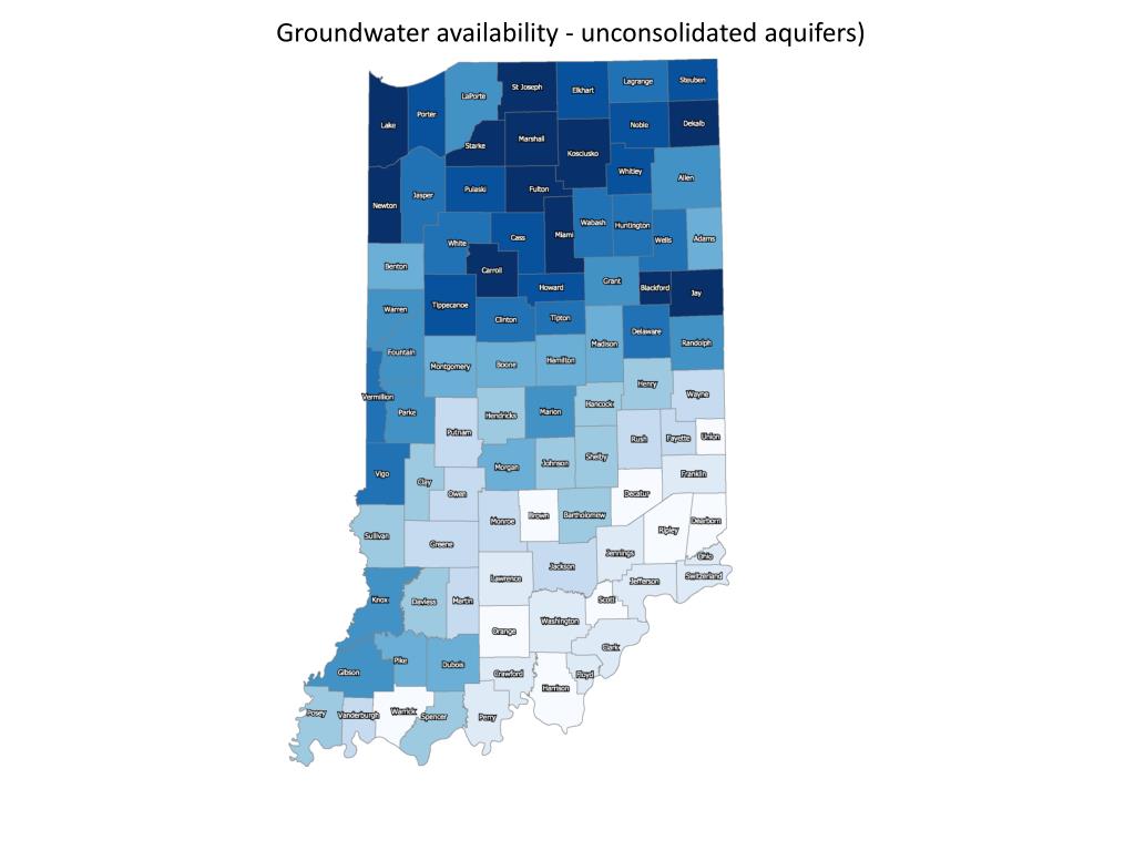 PPT Water and Economic Development in Indiana PowerPoint Presentation