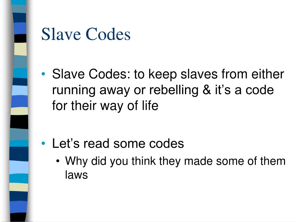 PPT Cotton and Slavery What was life like for a slave? PowerPoint