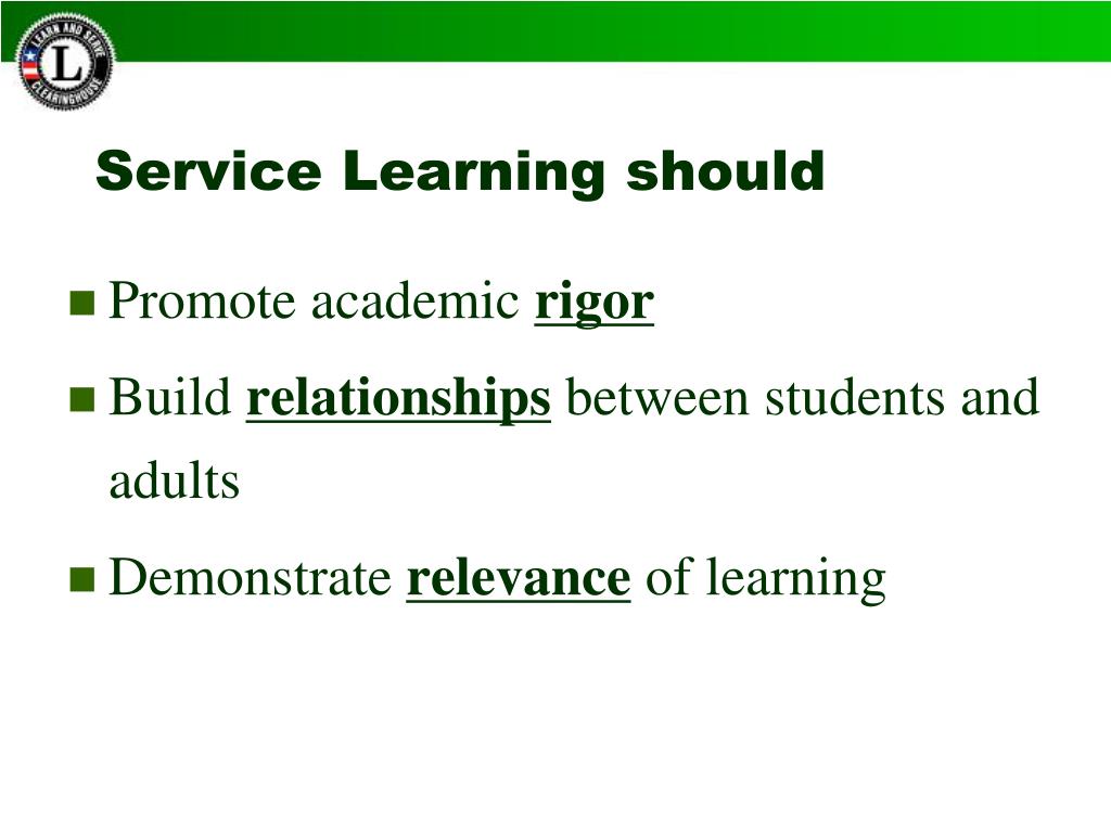 PPT What is ServiceLearning? PowerPoint Presentation, free download