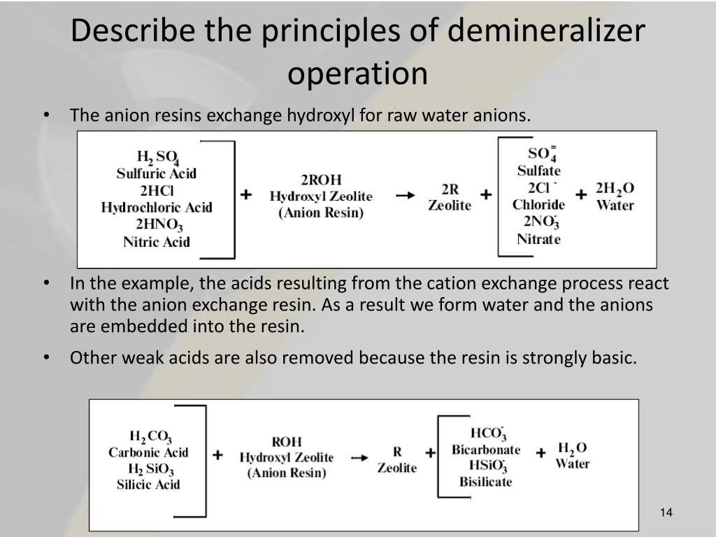 PPT Demineralizers and Ion Exchangers PowerPoint Presentation, free download ID7106674