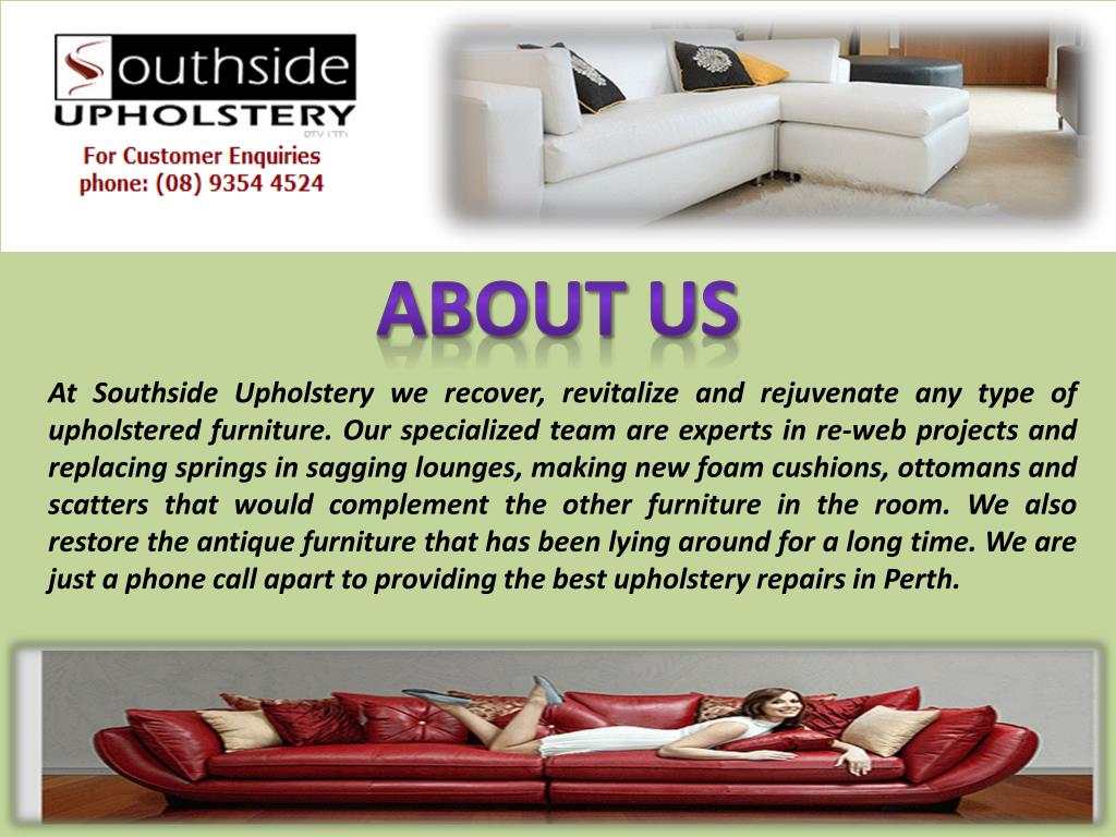 PPT Furniture Upholstery Perth PowerPoint Presentation, free download ID7108186
