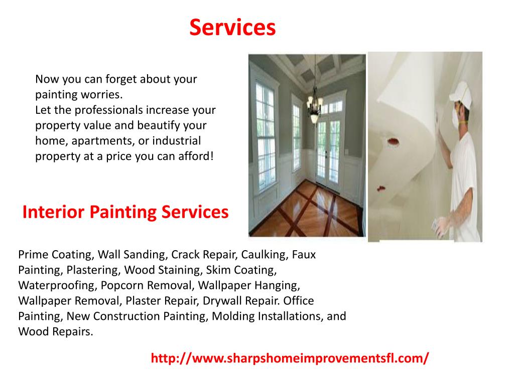 PPT House Interior Painter, Exterior Painter Jacksonville FL