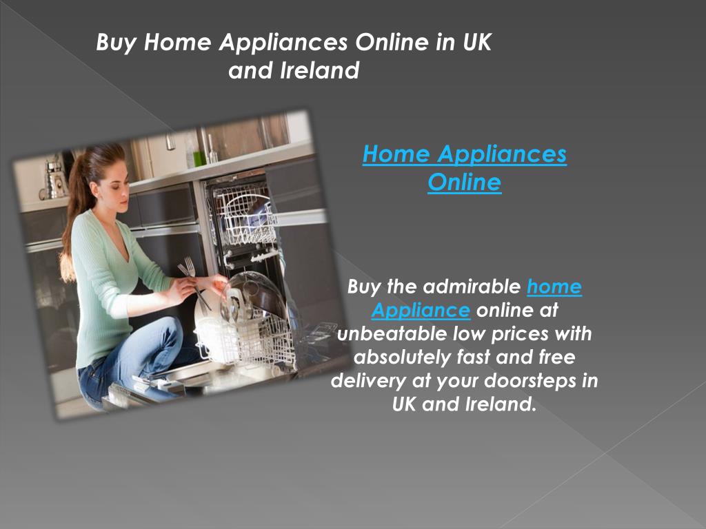 PPT Home Appliances Online Appliances Online PowerPoint