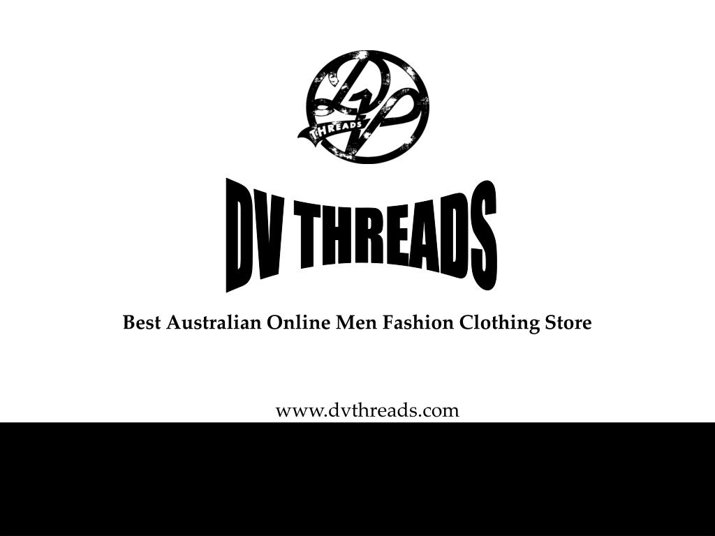 PPT Best Australian Online Men Fashion Clothing Store PowerPoint