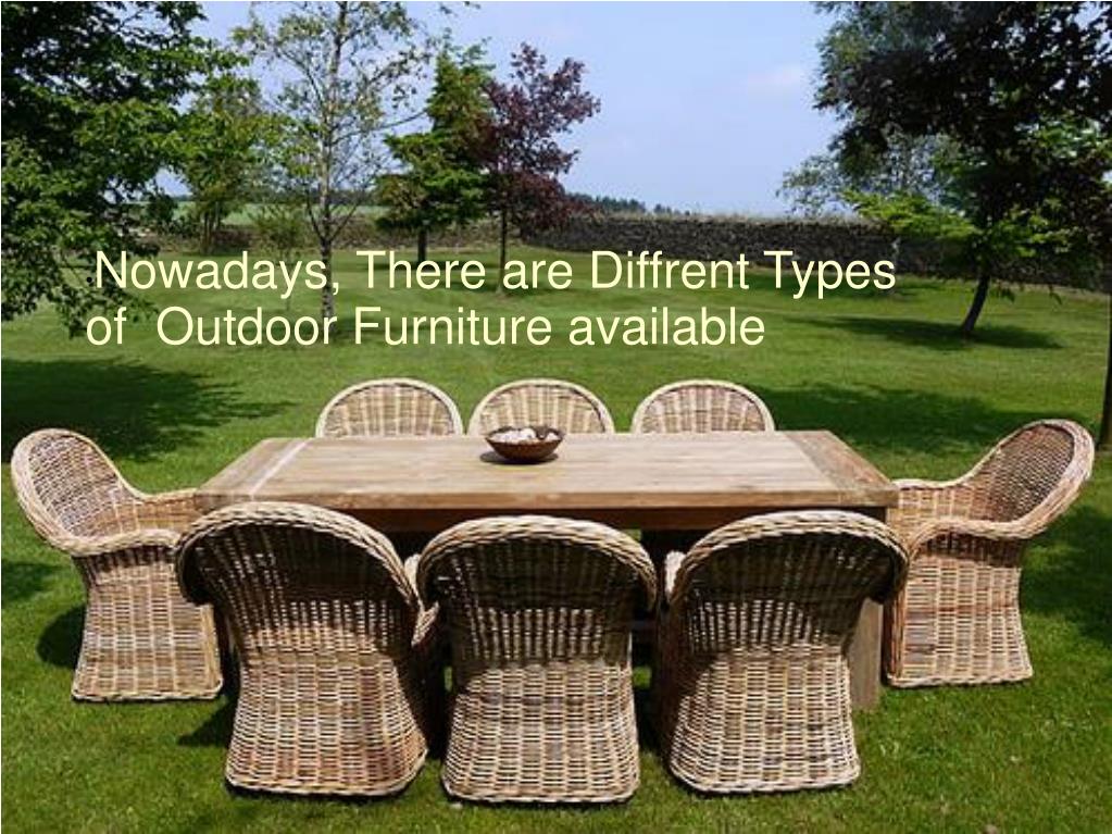 PPT Why to Purchase Garden Furniture PowerPoint Presentation, free download ID7108708
