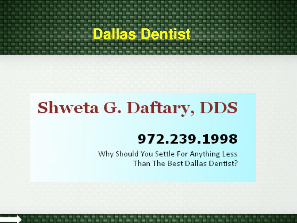 PPT Dallas Dentist PowerPoint Presentation, free download ID7108966
