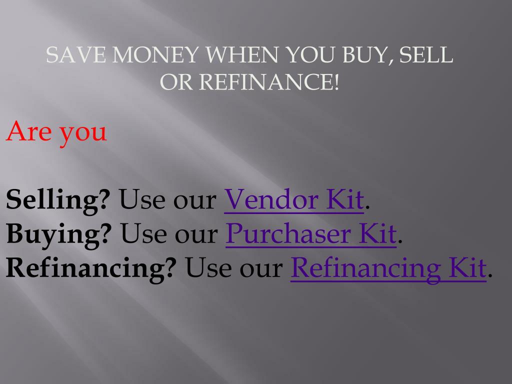 PPT Conveyancing Kits PowerPoint Presentation, free download ID7109711