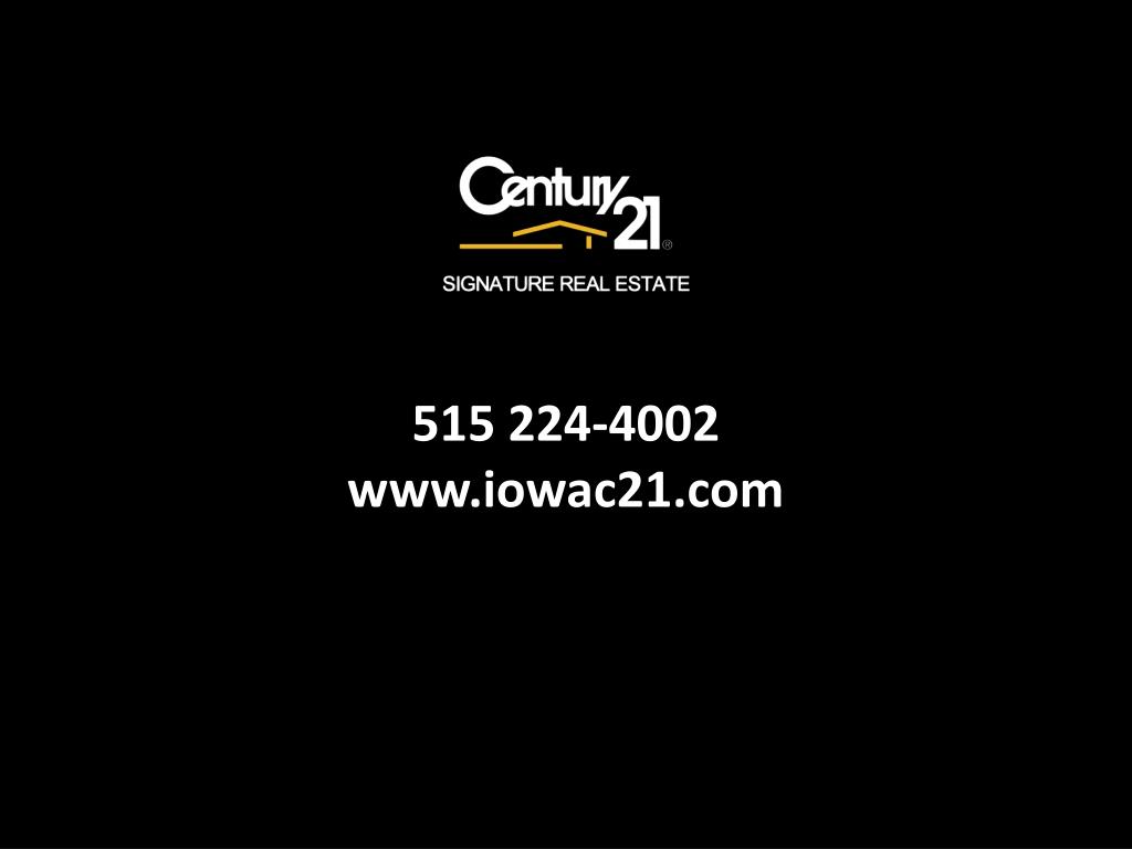 PPT Century 21 Signature Real Estate PowerPoint Presentation, free